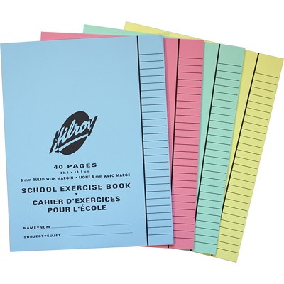 Exercise Book-Stitched 9-1/8X7-1/8 8Mm Ruled 40 Page