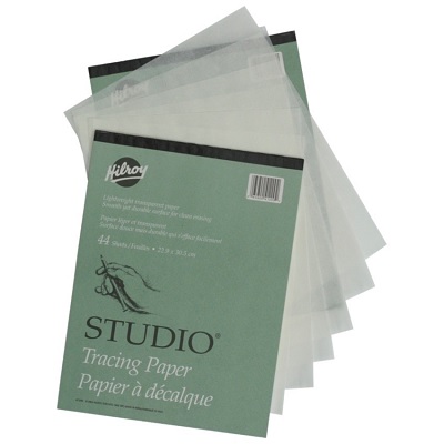 Tracing Paper-Padded 9X12 44 Sheets