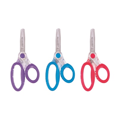 Scissors-Microban 5" Kids Blunt Stainless Steel