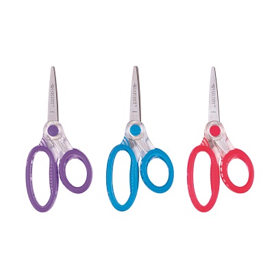 Scissors-Microban 5" Kids Pointed Stainless Steel