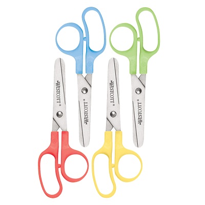 Scissors-Craft, 5" Kids Blunt, Assorted