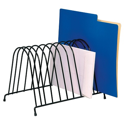 Desk Organizer-Wire Sorter, Black