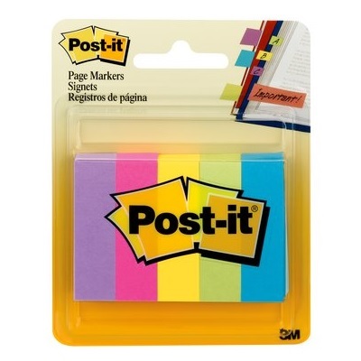 Page Markers-Post It 1/2X1-7/8 Ultra 100/Pad