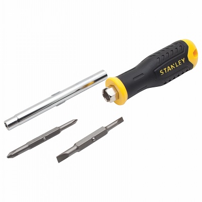 Screwdriver-Stanley 6-Way Quick Change