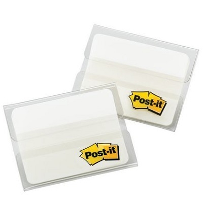Index Tabs-Post It Durable 2" White