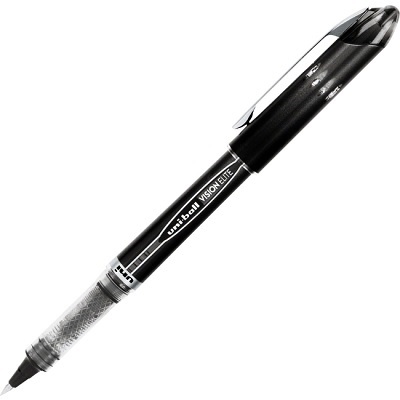 Pen-Roller, Uni-Ball Vision Elite, 0.5Mm Black , 12/pk