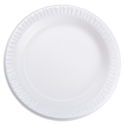 Plates-Concorde 6" Foam Non-Laminated, 125/Pack