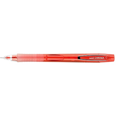 Pencil-Mechanical, Chroma 0.7Mm, Red ,12/pk