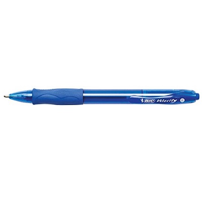 Pen-Retractable, Glide Velocity Bold, Blue -Vlgb11