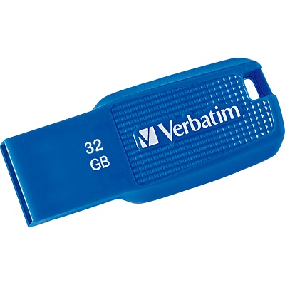 Flash Drive-Verbatim Ergo Usb 3.0 32Gb, Blue