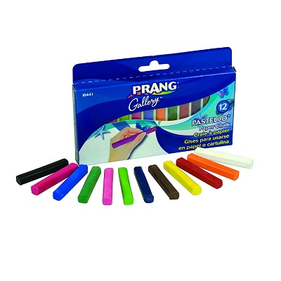 Pastels-Chalk, Prang Pastello, 12 Colours