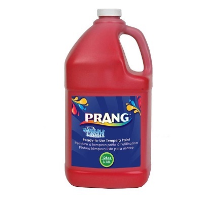 Paint-Tempera 3.79L Jug Red