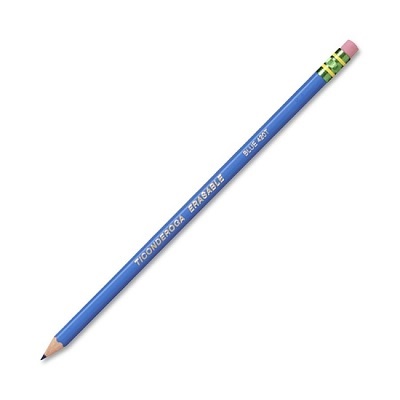 Pencil-Ticonderoga Erasable Checking, Blue