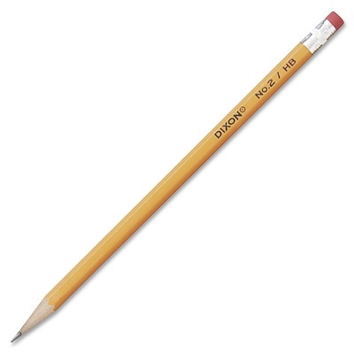 Pencil-Woodcase, Dixon Economy Grade, #2 Hb Soft