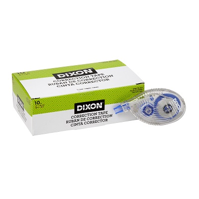 Correction Tape-Single Line Side Application, 10/Box