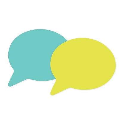 Notes-Post-It, Diecut Thought Bubble