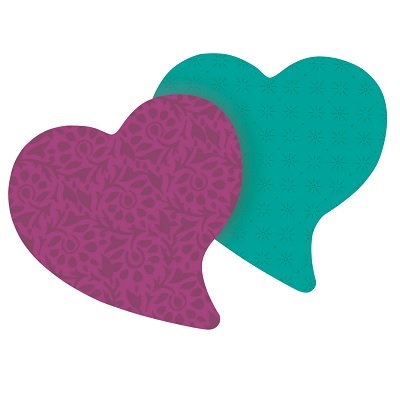 Notes-Post-It, Diecut Heart