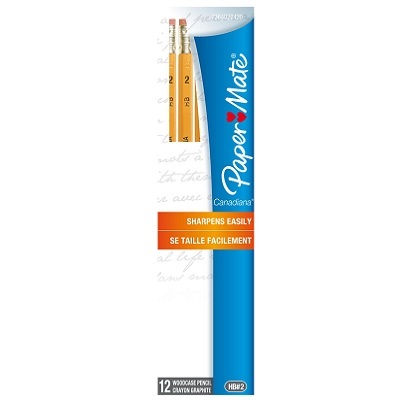 Pencil-Paper Mate Canadiana Hb Tipped