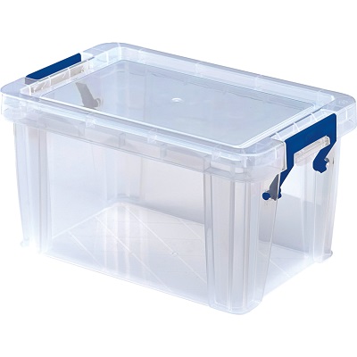 Storage Crate-Bankers Box Plastic, 1.7L. Clear