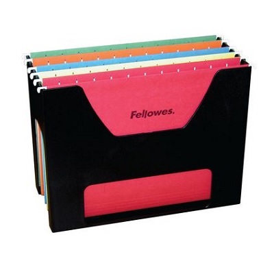 Desk Organizer-Desktopper Letter, Black