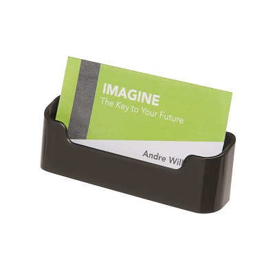 Business Card Holder-Sustainable Office, Black-90104