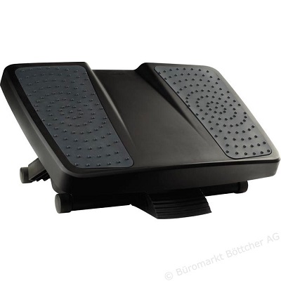 Footrest-Ultimate, Adjustable Black/Grey