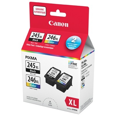 Inkjet Cartridge-Canon #Pg245Xl/Cl246Xl Combo Pack