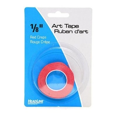 Tape-Graphic Art 1/8" X 324" Red
