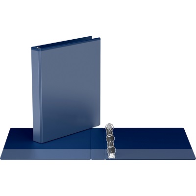 Binder-Easyview 1" Round Ring, Royal Blue