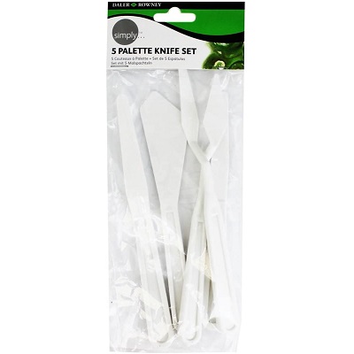 Knife Set-Simply, Daler Rowney, 5 Plastic