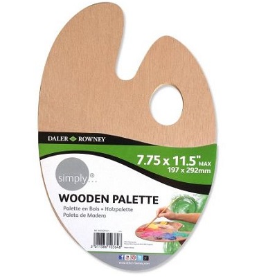 Palette-Wooden, Simply Daler Rowney 7.75X11.5