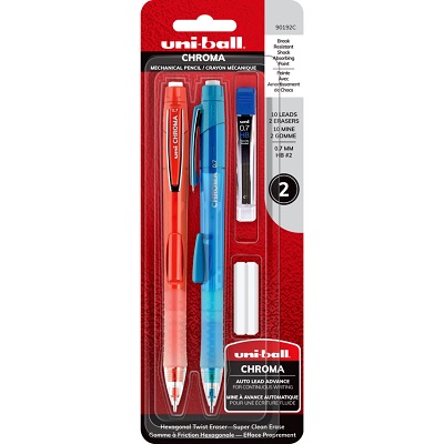 Pencil-Mechanical Starter Set, 0.7Mm Lead/Eraser Refill