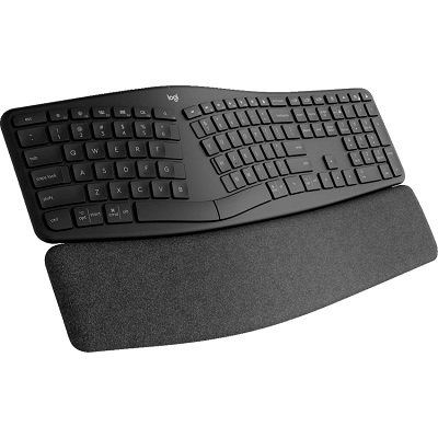 Keyboard-Logi K860 Slim Ergonomic Split Wireless, Black