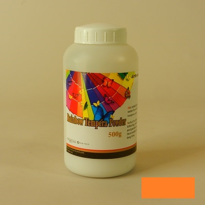 Paint-Tempera Powder, Funstuff 454G, Orange