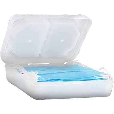 Mask Caddy-Medical, White