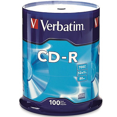 Cd-R 100-Piece Spindle 52X 700Mb