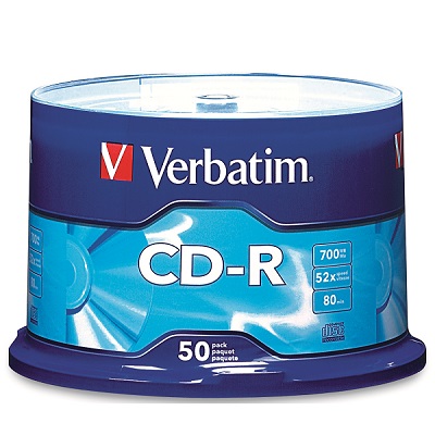 Cd-R 50-Piece Spindle 52X 700Mb