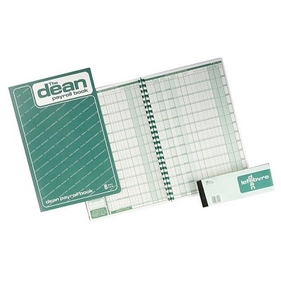 Payroll Book-4 Employees, Bilingual