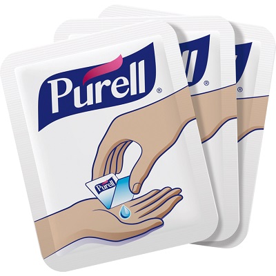 Hand Sanitizer-Purell Single Use Advance Hand Rub 2000/Box