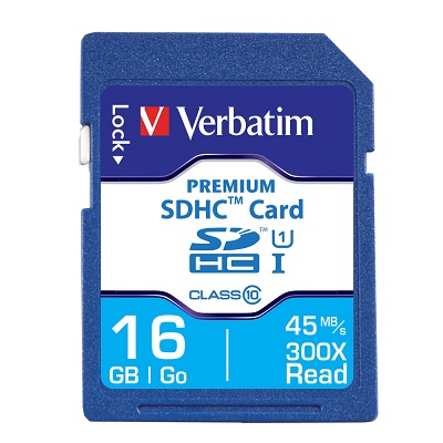Memory Card-Premium Sdhc 16Gb