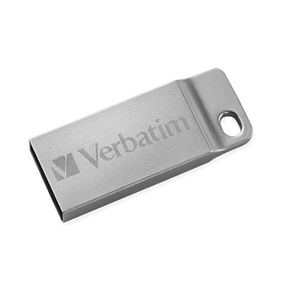 Flash Drive-Verbatim Metal Executive 32Gb Usb 2.0 Silver