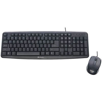 Keyboard/Mouse Combo-Verbatim Slimline, Wired