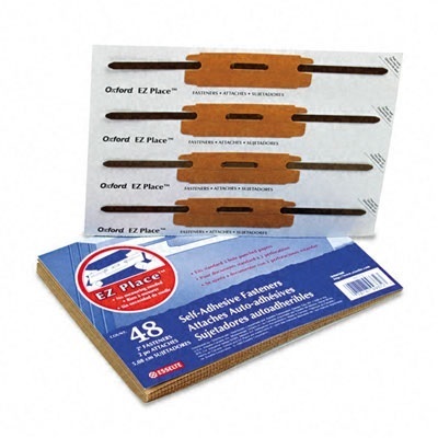 Fastener-Adhesive 2" Peel And Press, 48/Pack