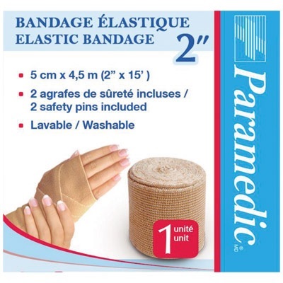 Bandage-Paramedic Elastic Wrap 2"W X 15'L