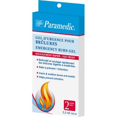 Burn Gel Pack-Paramedic Emergency, 2/Pack