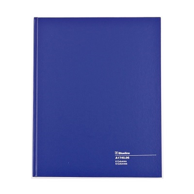 Columnar Book-Hard, 80 Page Green 12.25X10 6 Column