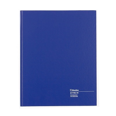 Columnar Book-Hard, 80 Page Green 12.25X10 18 Column