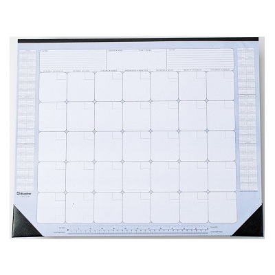 Calendar Pad-Desk Perpetual Monthly 22X17 Bilingual