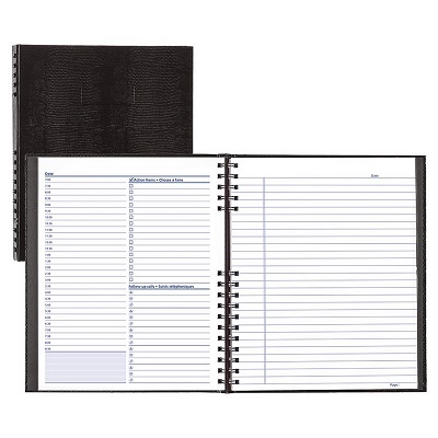 Planner-Perpetual, Daily Notepro, Hard 10.75X8.5 Bilingual