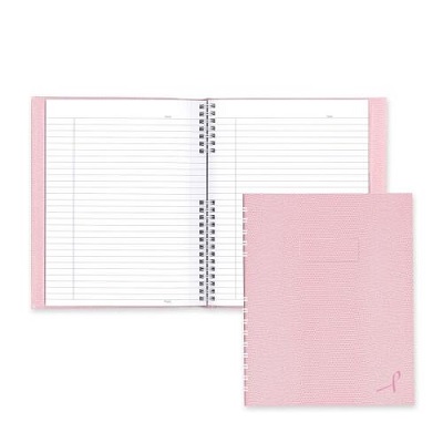 Notebook-Notepro, 9.25X 7.25 Pink Ribbon, Pink